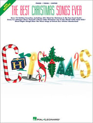 Best Christmas Songs Ever piano sheet music cover Thumbnail